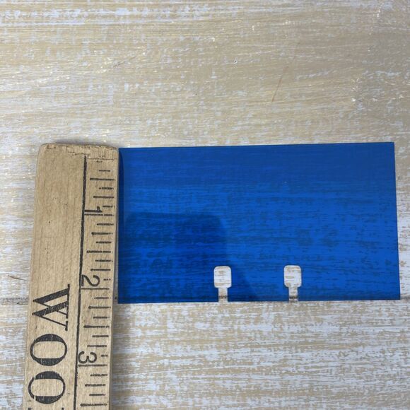 Rolodex Transparent Card Protectors TP-24 Holds 200+ Cards Yellow Blue 2.25 x 4 - Picture 4 of 8